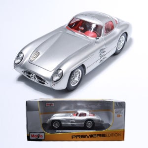 마이스토 1:18 메르세데스 벤츠 300SLR 쿠페 울렌하우트 자동차다이캐스트 올드카