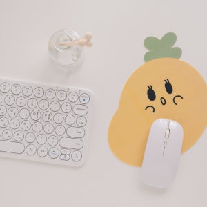 망고하다 마우스패드 망고 마우스패드 귀여운 캐릭터 책상꾸미기 데스크테리어