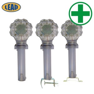 경고등 LD-3131 누드형 (DC-녹색점멸) 도로 교통 주차 신호 경광등 경고등