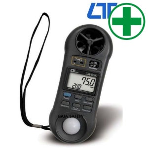 풍속계 LM-8000A (조도.온습도 겸용) 계측 공구 자재 발파 소음 온습도 환경