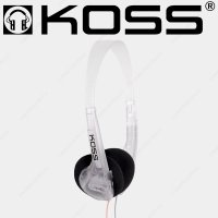 KOSS CL/2 레트로 온이어 헤드셋 헤드폰 이어폰 클리어