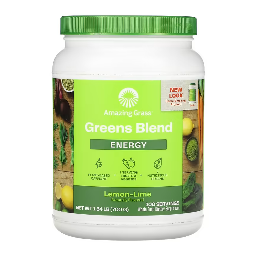 어메이징그라스 <b>그린스 블렌드 에너지</b> 녹색채소 믹스 700g 레몬라임