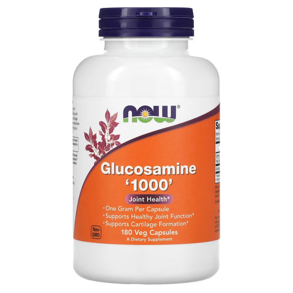 나우푸드 <b>글루코사민</b> 염산염 Glucosamine <b>HCL 1000mg</b> 180 베지캡슐