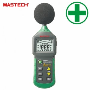 소음측정기 디지털 (30-130dB) 계측 공구 자재 발파 소음 온습도 환경