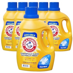암앤해머 클린버스트 2.21L x6개 세탁빨래액체세제