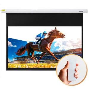 윤씨네 SA-EH150AW +무선리모컨세트 150인치 16:9 와이드 노출 고급형 전동스크린