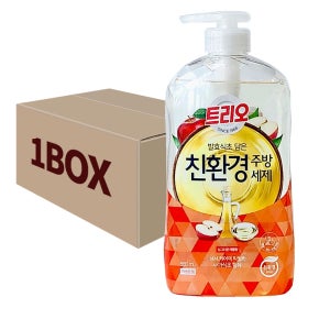 애경 트리오 발효식초 담은 애플향 주방세제 용기 680ml 10개