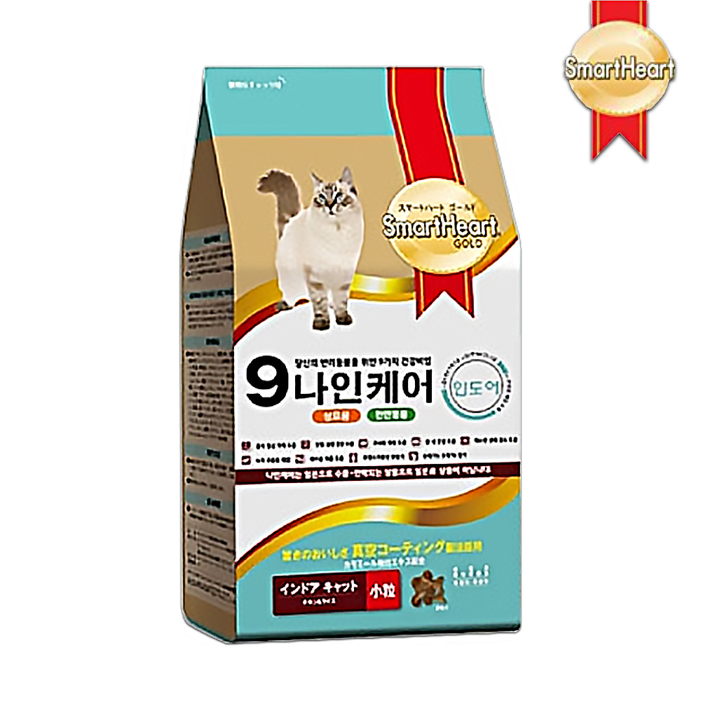 나인케어 인도어 요로결석 고양이 사료 1.2kg