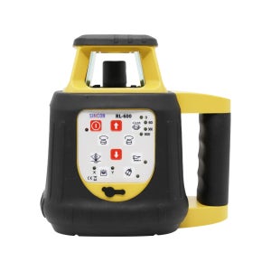 신콘 회전레이저 레벨기 전자동 센서 RL-600 레드빔 디지털 수광기 포함 세트