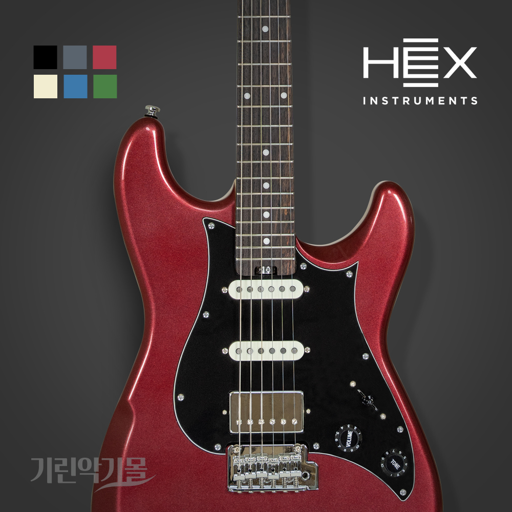 HEX [헤드폰앰프+] 헥스 E100 TRD HEX 일렉기타 (E100 PLUS 리뉴얼 모델)