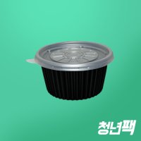 105파이PP 일회용 국물 공기 밥 포장 용기