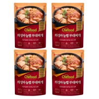 롯데푸드 쉐푸드 의성마늘햄 부대찌개 450g 4개