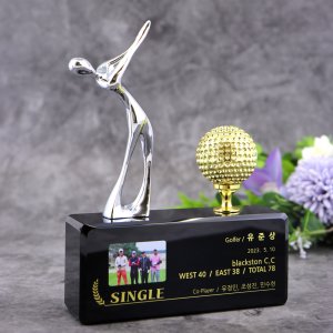 패모아 ST-35(메탈골퍼) - 이글 싱글 홀인원 메달리스트 우승 상패 골프트로피 제작
