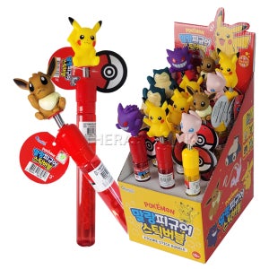 포켓몬 말랑피규어 스틱버블 비눗방울 놀이 12개입-1박스