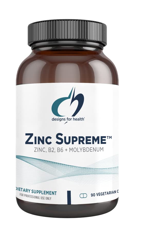 <b>디자인포헬스</b> Zinc Supreme <b>아연</b>+비타민B+몰리브덴+타우린 90캡슐