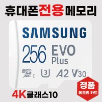 갤럭시 A52s 휴대폰외장메모리카드 삼성 256GB SD카드