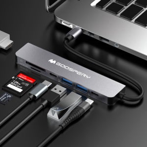 C타입 멀티허브 7in1 USB 3.0 HDMI 컨버터 DEX 덱스 미러링 노트북 맥북