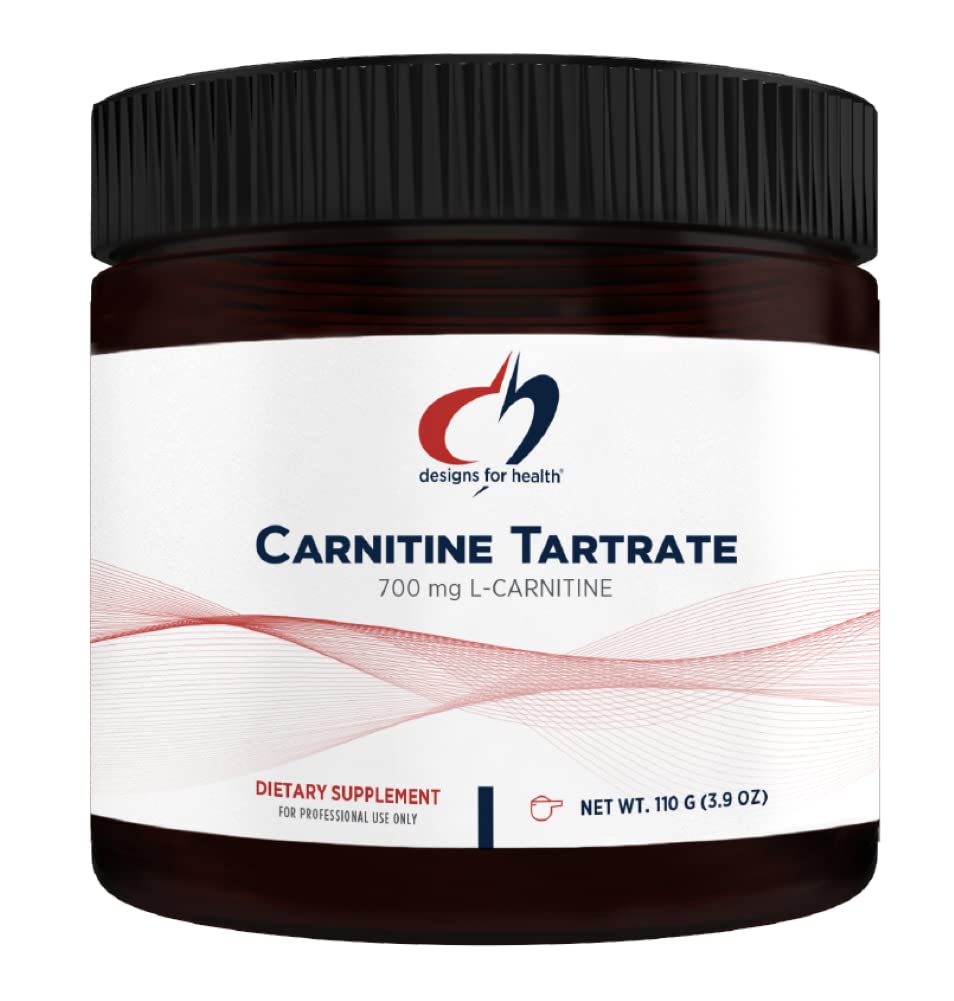 <b>디자인포헬스</b> L-Carnitine(<b>카르니틴</b>)Carnitine Tartrate 파우더 110g