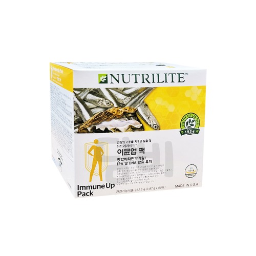 [한국암웨이] 틴즈팩 /이뮨업팩(60팩 30일분)/어린이 청소년 종합영양제