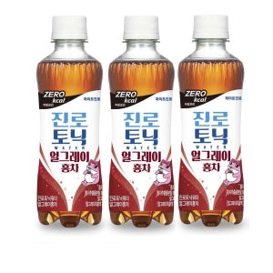 300ml 96병 진로 토닉워터 홍차 제로 칼로리 토니워터 진토닉 96 300 소다 토닉 음료