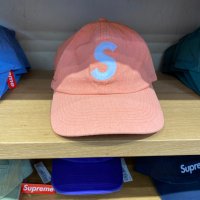 슈프림 코듀라 립스탑 S 로고 6패널 코랄 Supreme Cordura Ripstop S Logo 6-Panel SS23