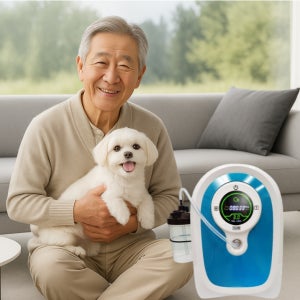 의료용 산소발생기 가정용 산소호흡기 휴대용 산소캔 산소통 마스크 대여 렌탈 오투메디