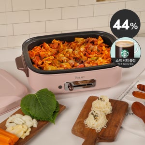 [플랫 플레이트 구성] 엔유씨 멀티 전기 그릴 슬림 Slim NMG-303K + 커피증정