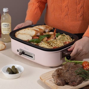 [플랫 플레이트 구성] 엔유씨 멀티 전기 그릴 슬림 Slim NMG-303K