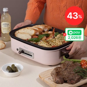 [플랫 플레이트 구성] 엔유씨 멀티 전기 그릴 슬림 Slim NMG-303K