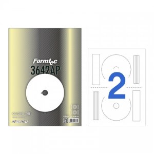 폼텍 CD/DVD라벨 CL-3642P A4 100매 컬러레이저전용