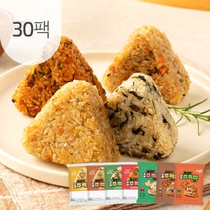 아임닭 바쁘닭 현미+찹쌀주먹밥 100g 7종 30팩