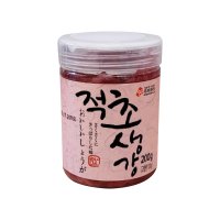 주비푸드 적초생강 200g