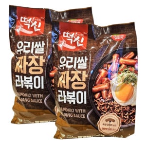 동원 떡복이의 신 짜장라볶이 6인분 (482g x 3팩) x 2개 코스트코