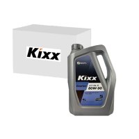 KIXX 킥스 기어오일 Geartec GL-5 (수동미션오일, 4L x 4개)
