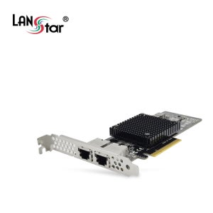 LANstar PCIe 인텔 X550-T2 듀얼 포트 랜카드 10Gbps LS-X550-T2-10G