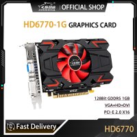 HD6770 그래픽 카 PCI-E 2.0 X16 1GB GDDR5 128 Bit VGA DVI-I HDMI 호환 비디오 AMD Radeon HD 1G 6770 128Bit 787