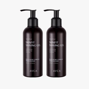 [아브카][1+1] 센서티브 스킨핏 남성 면도 쉐이빙 젤 200ml