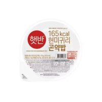 CJ 햇반 현미귀리곤약밥 150g 5개 12개 24개