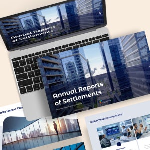 연간 결산 리포트 파워포인트 PPT 템플릿 (연간보고서, 결산보고서, 비즈니스, 사업, 투자, 회사소개서, 사업계획서)