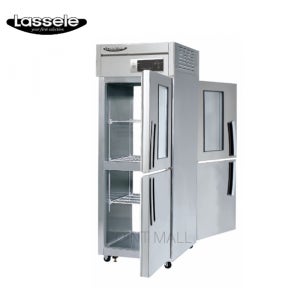 라셀르 25박스 냉장고 업소용 양문형 간냉식 유리도어 LP-525R-1G