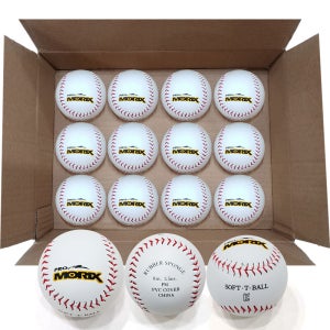 안전야구공 1박스 12개입 어린이 소프트 연식공