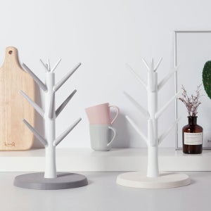 디아토 규조토 바닥 제습 실리콘 컵걸이 12구