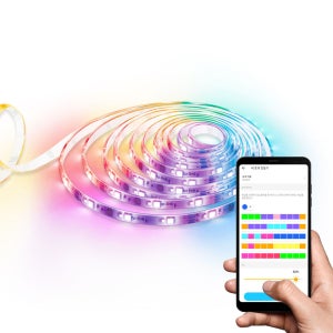 티피링크 Tapo L930-10 스마트 LED 원격제어 라이트 스트립 붙이는 줄조명 구글홈 애플 홈키트 Siri 1600만컬러 10m