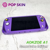 [팝스킨] 옥조 (Aokzoe A1/Pro) 풀커버링 스킨 스티커 필름, 게임큐브 에디션