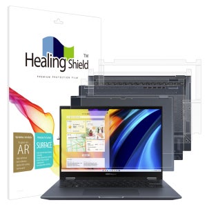 에이수스 비보북 S 14 플립 TN3402 고화질 액정보호필름1매 외부3종