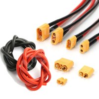 XT커넥터 실리콘 케이블 모음 XT30 XT60 XT90 10AWG 14AWG 16AWG