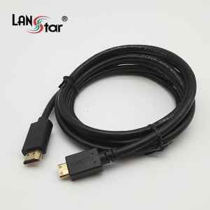 LANstar HDMI to Mini HDMI V2.0 케이블 3m LS-HDMI-AC20-3M