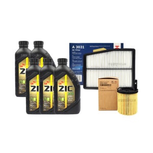 쏘렌토MQ4하이브리드 엔진오일교환 오일세트 지크X9제로(5L)+필터2M-3031