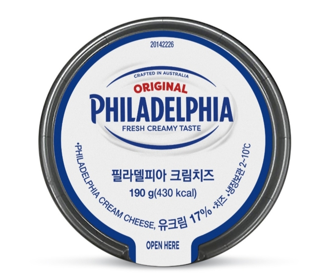 필라델피아 크림치즈 오리지널 성분 분석