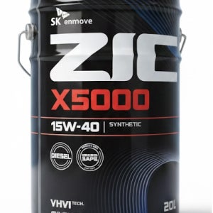 ZIC X5000 10W40 15W40 지크 디젤엔진오일 농기계 건설중장비 상용차 20L